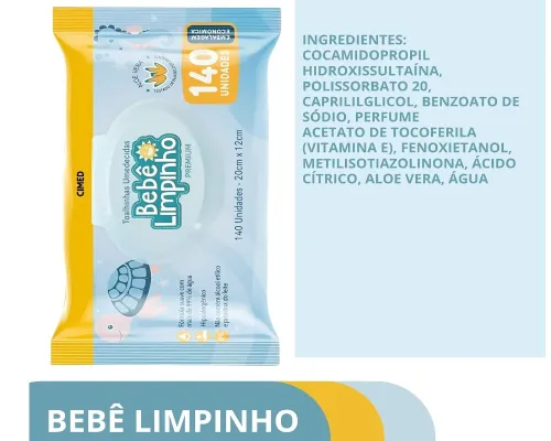 TOALHA UMED BEBE LIMP