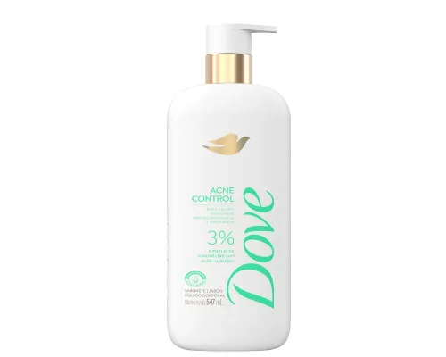 SAB DOVE LIQ PUMP 547ML ACNE