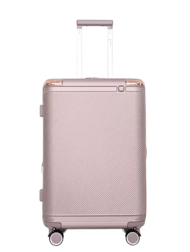 MALA DE VIAGEM CRUZEIRO MÉDIA 23KG EM ABS 187 ROSÊ