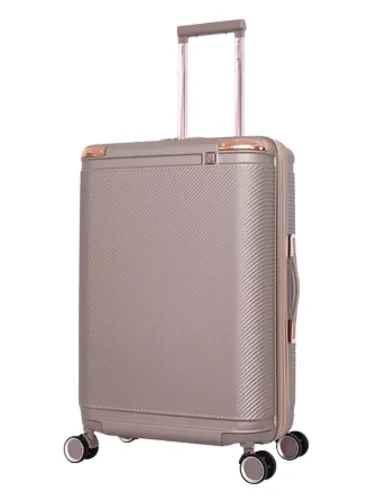 MALA DE VIAGEM CRUZEIRO MÉDIA 23KG EM ABS 187 ROSÊ