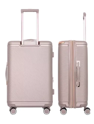 MALA DE VIAGEM CRUZEIRO MÉDIA 23KG EM ABS 187 ROSÊ