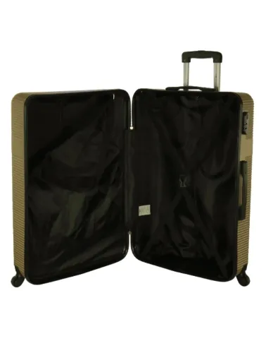 Mala de viagem grande 32kg 360 milao dourado