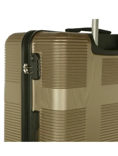Mala de viagem grande 32kg 360 milao dourado