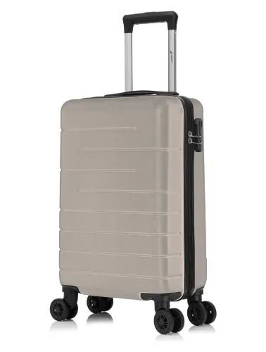 Mala de viagem abs pq 10kg champagne - 11014