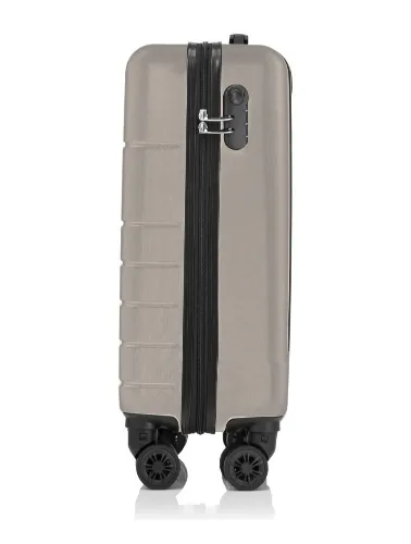 Mala de viagem abs pq 10kg champagne - 11014