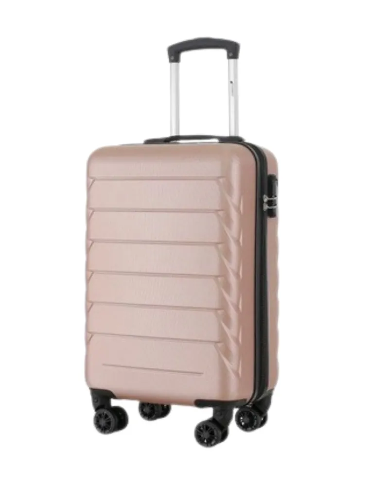 Mala de viagem abs pq 10kg rose - 11015