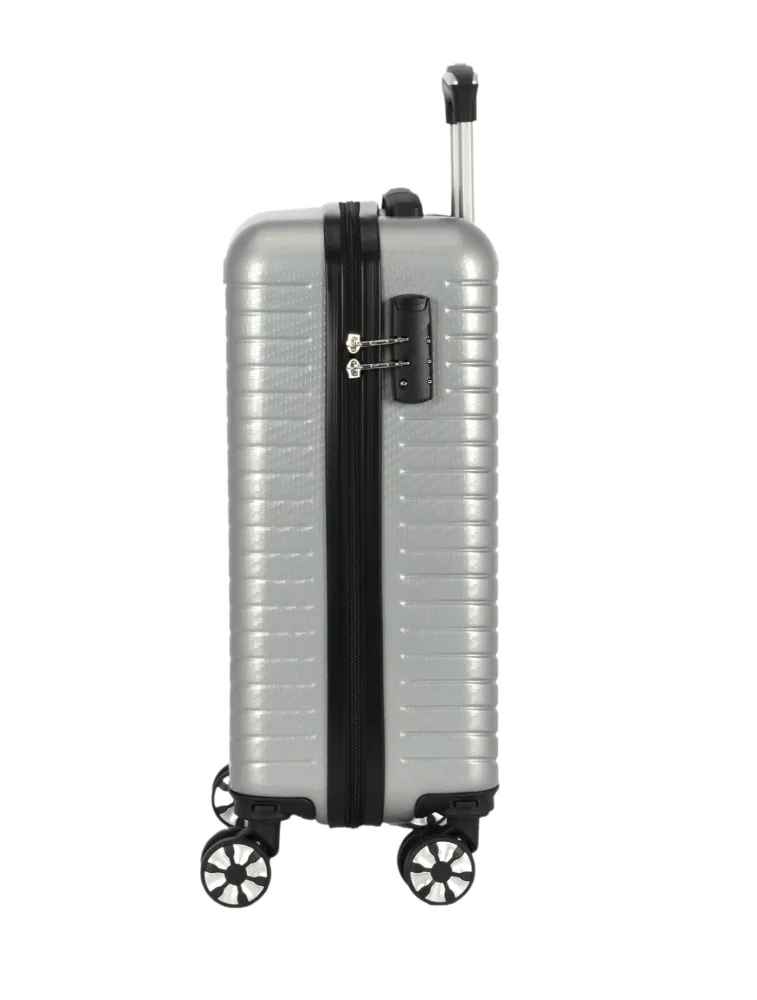 MALA DE VIAGEM PC BORDO 08KG PRATA