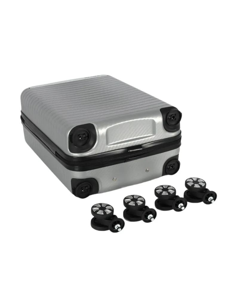 MALA DE VIAGEM PC BORDO 08KG PRATA