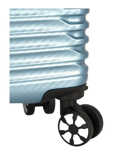 Mala de viagem abs bordo 10kg azul