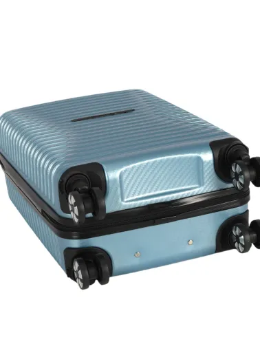 Mala de viagem abs bordo 10kg azul