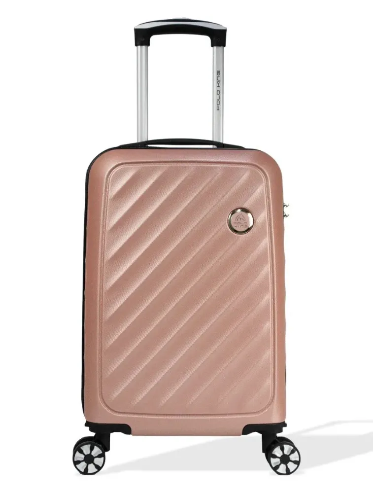 Mala de viagem abs pequena 08kg rose