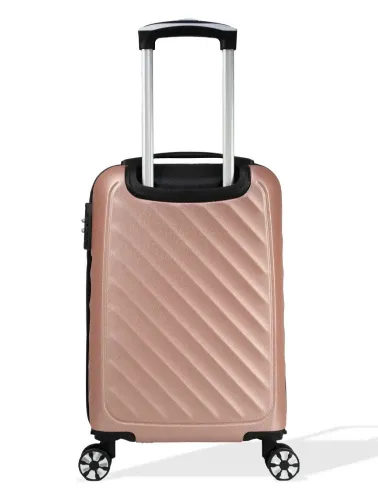 MALA DE VIAGEM ABS PEQUENA 08KG ROSE