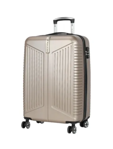 MALA DE VIAGEM ABS PEQUENA 10KG CHAMPANHE