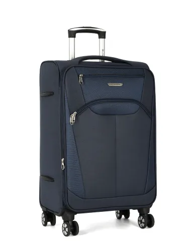 MALA DE VIAGEM TECIDO PEQUENA 10KG AZUL