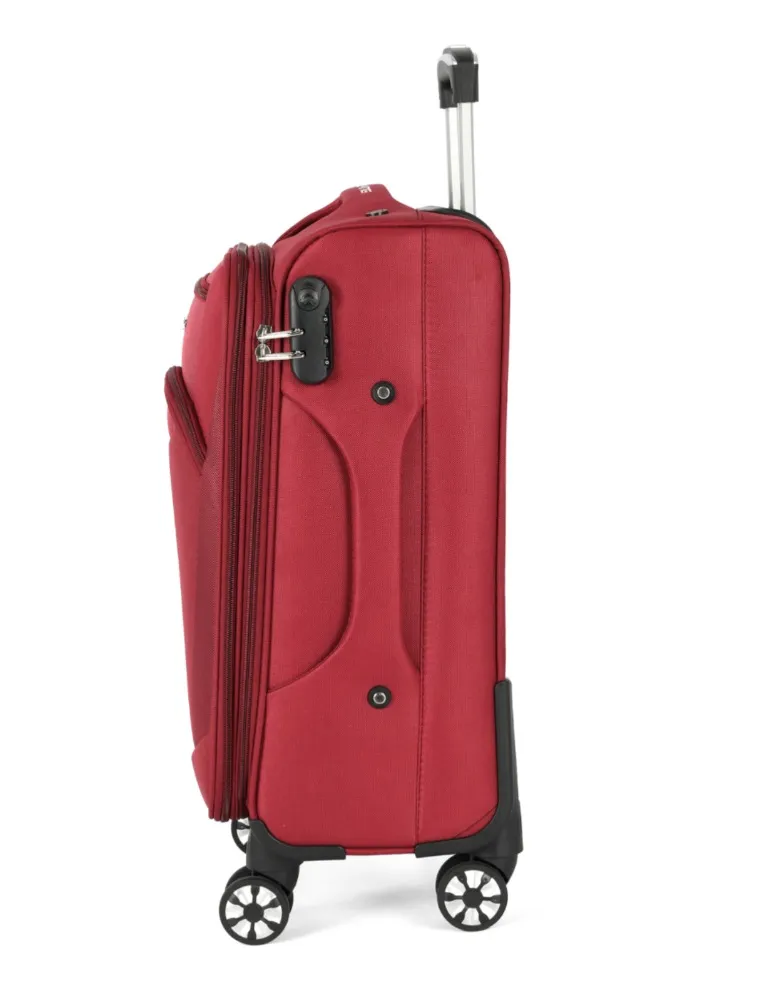 MALA DE VIAGEM TECIDO PEQUENA 10KG VERMELHO