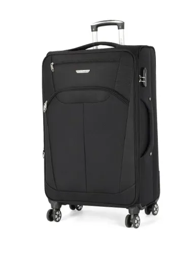 MALA DE VIAGEM TECIDO PEQUENA 10KG PRETO