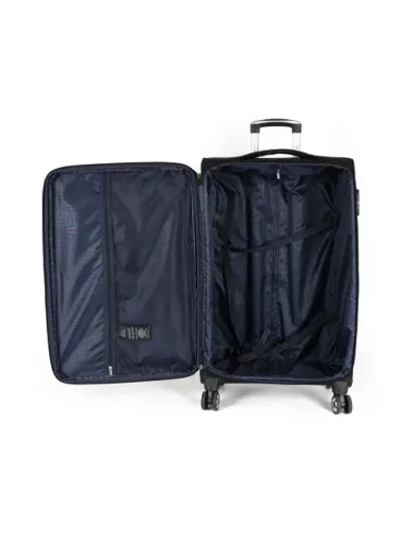 MALA DE VIAGEM TECIDO PEQUENA 10KG PRETO