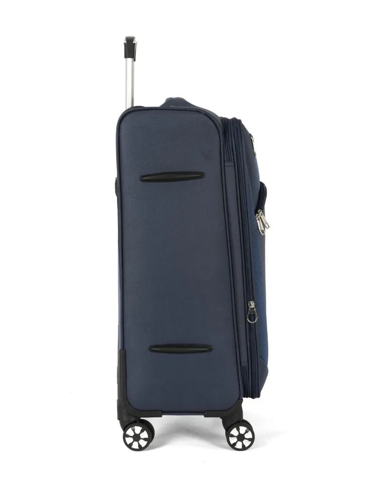 MALA DE VIAGEM TECIDO MEDIA 23KG AZUL