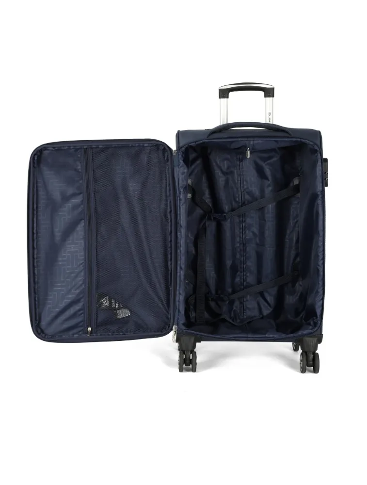 MALA DE VIAGEM TECIDO MEDIA 23KG AZUL
