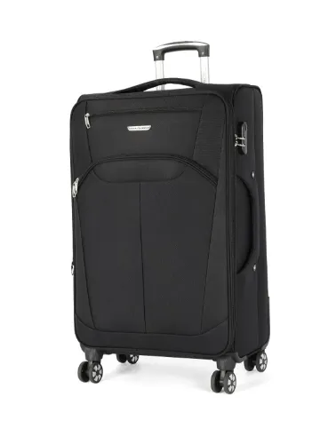 MALA DE VIAGEM TECIDO MEDIA 23KG PRETO