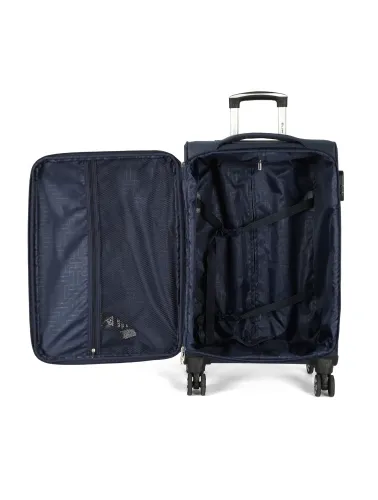 MALA DE VIAGEM TECIDO GRANDE 32KG AZUL