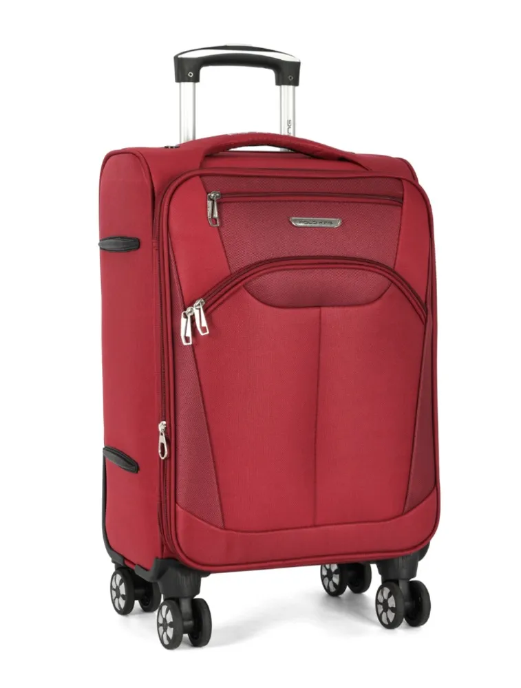 MALA DE VIAGEM TECIDO GRANDE 32KG VERMELHO