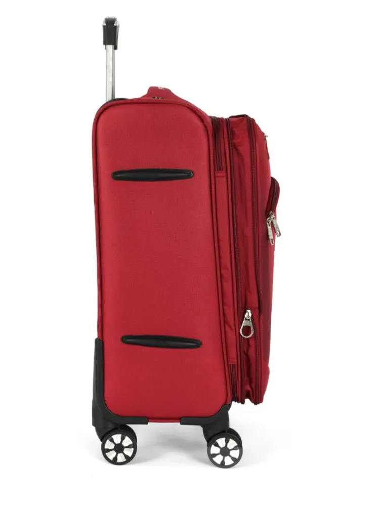 MALA DE VIAGEM TECIDO GRANDE 32KG VERMELHO