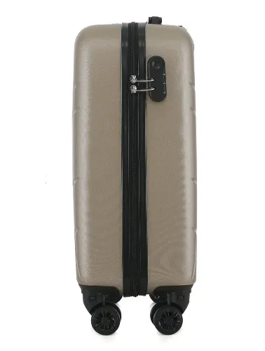 Mala de viagem abs pq 10kg 11016 champagne