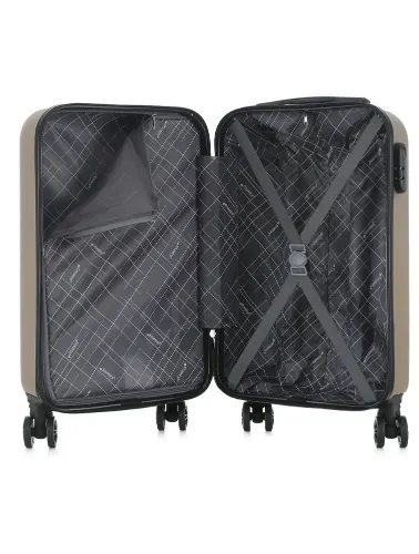 Mala de viagem abs pq 10kg 11016 champagne
