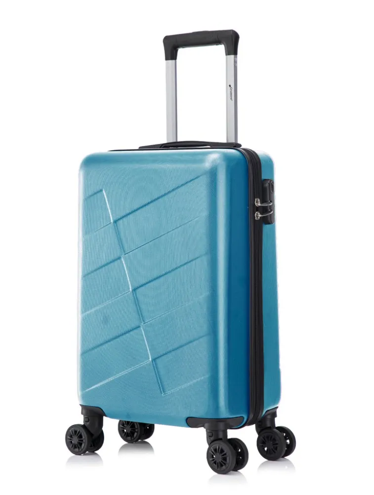 Mala de viagem abs pq 10kg 11013 ciano-rosa