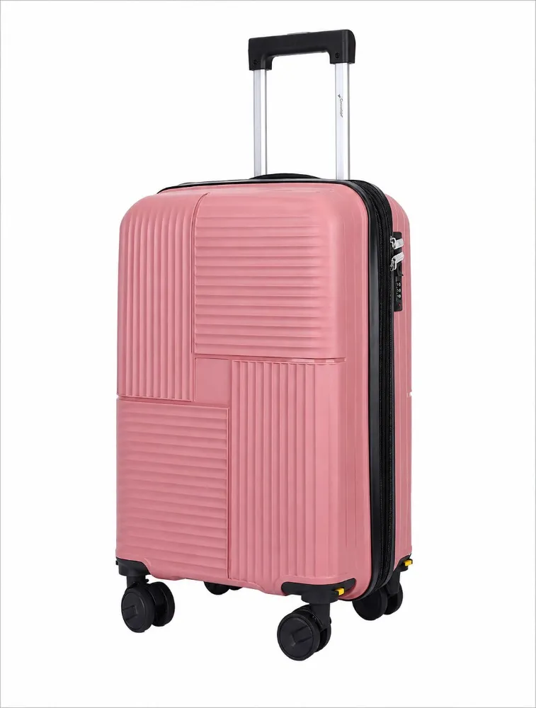 Mala de viagem polipropileno pq 10kg rose 6009 m