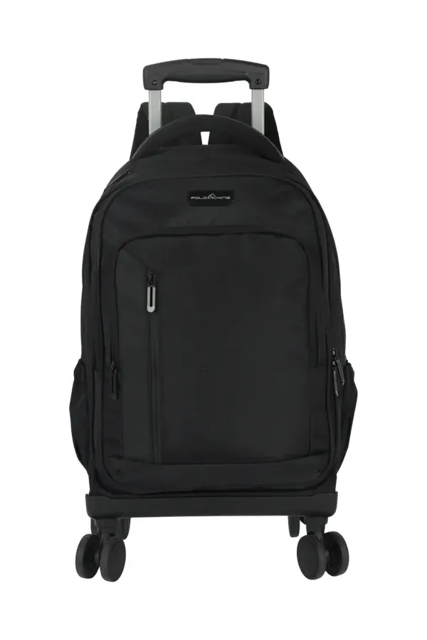 Mochila executiva carrinho comp p/ notebook preto