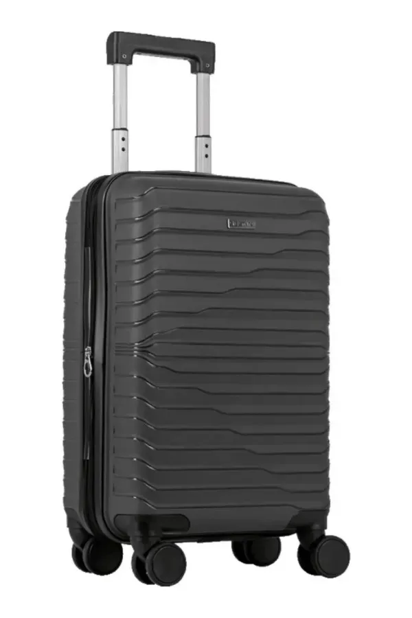 Mala de viagem bordo 10kg em pp essencial plus grafite