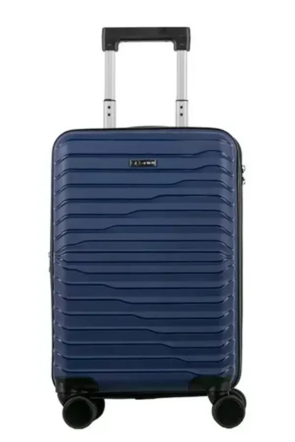 Mala de viagem bordo 10kg em pp essencial plus marinho