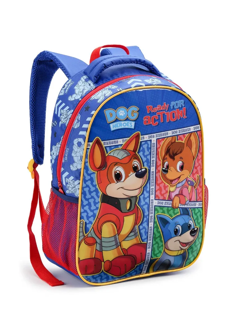 Mochila infantil masculino dog mi 40510