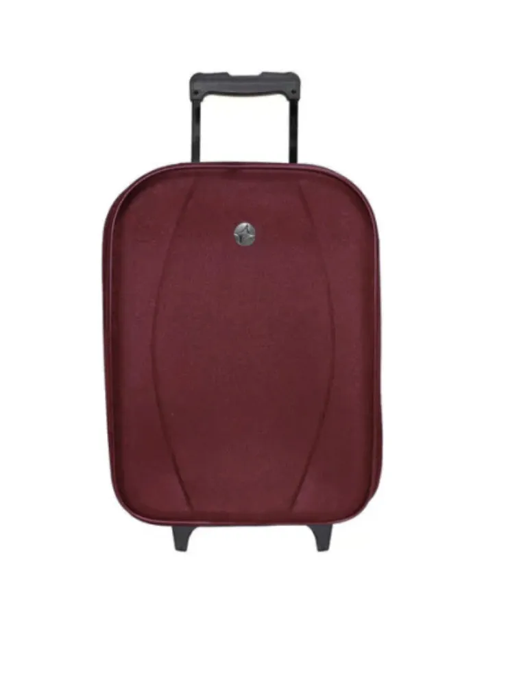 MALA DE VIAGEM CRUZEIRO PEQUENA 10KG TECIDO 085M BORDÔ