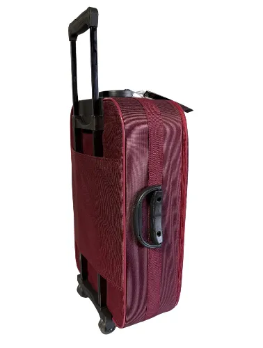 MALA DE VIAGEM CRUZEIRO MÉDIA 23KG TECIDO 085M BORDÔ