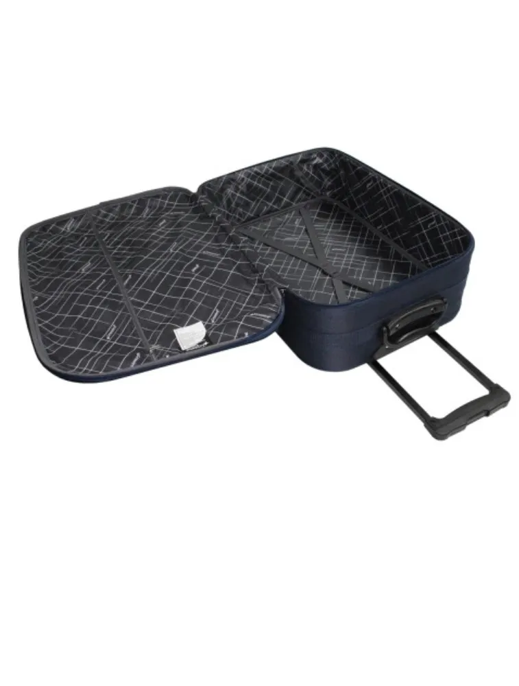 Mala de viagem cruzeiro grande 32kg tecido 085m marinho