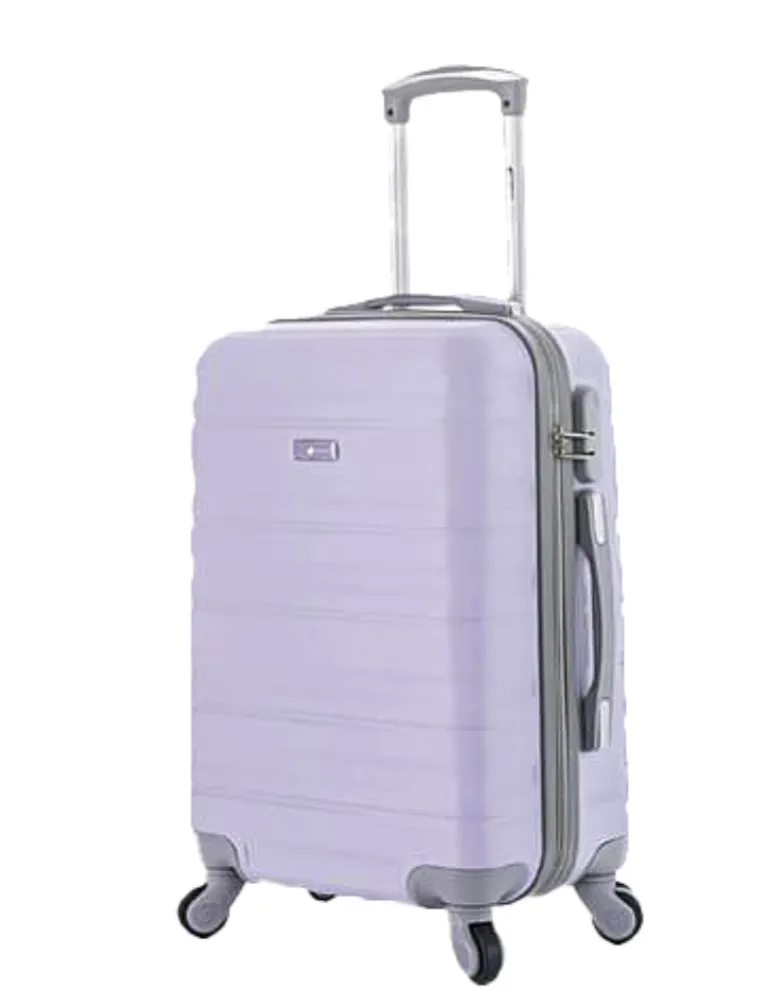 Mala de viagem cruzeiro grande 32kg em abs - 105 lilas