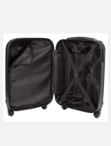 Mala de viagem pequena 10kg 360 gama azul marinho