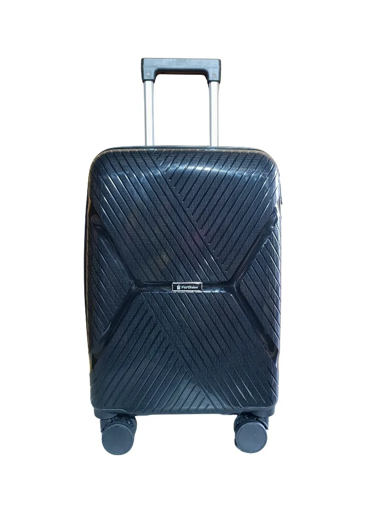 Mala de viagem pequena 10kg fb fortbolsa polipropileno a212 preto