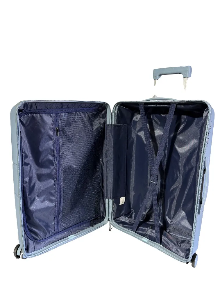 Mala de viagem pequena 10kg fb fortbolsa polipropileno a213 verde