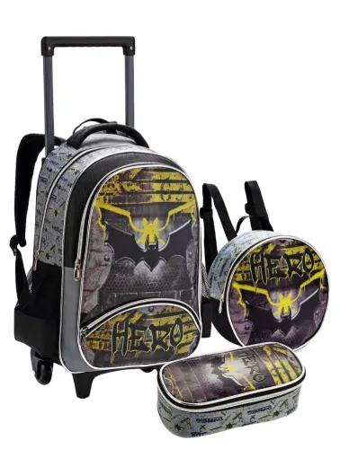 KIT INFANTIL MASCULINO BAT HERO DL 1507
