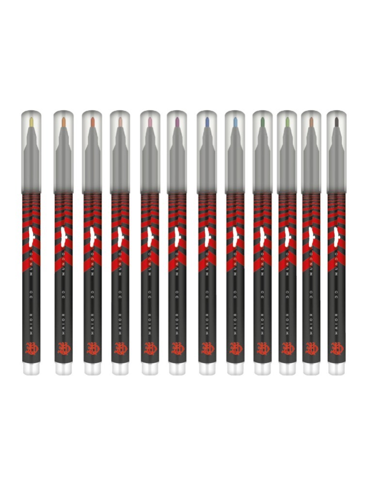 Canetinha Hidrografica Plus 12 Cores Fl0301
