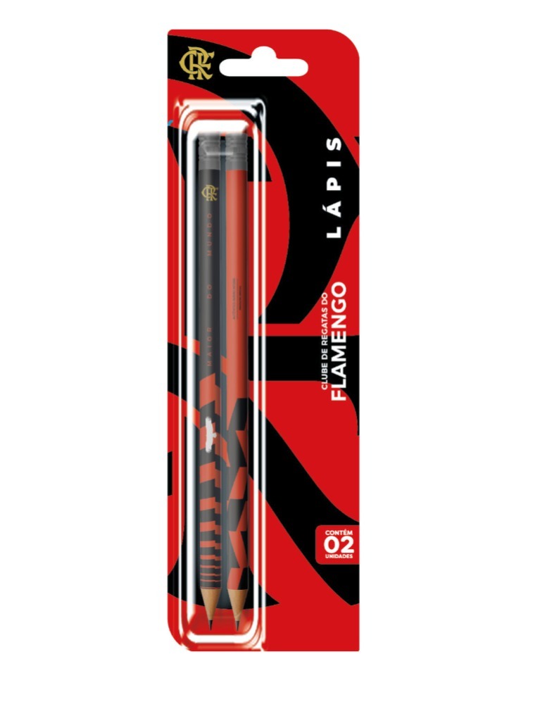 Lapis graf madeira redon com borrac bl com 2un fl1201