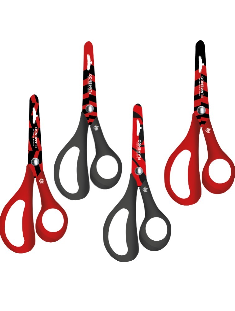 Tesoura Escolar 13,5Cm Blister Com 1 Fl1801