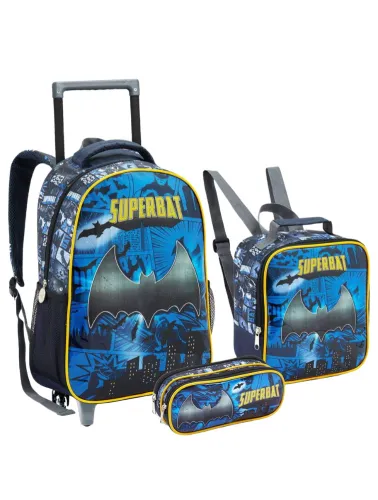 KIT INFANTIL MASCULINO SUPER BAT KT 41412