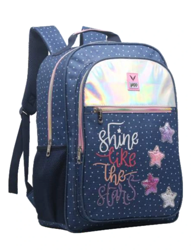 Mochila juvenil feminino mf 8157