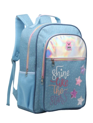 Mochila juvenil feminino mf 8157