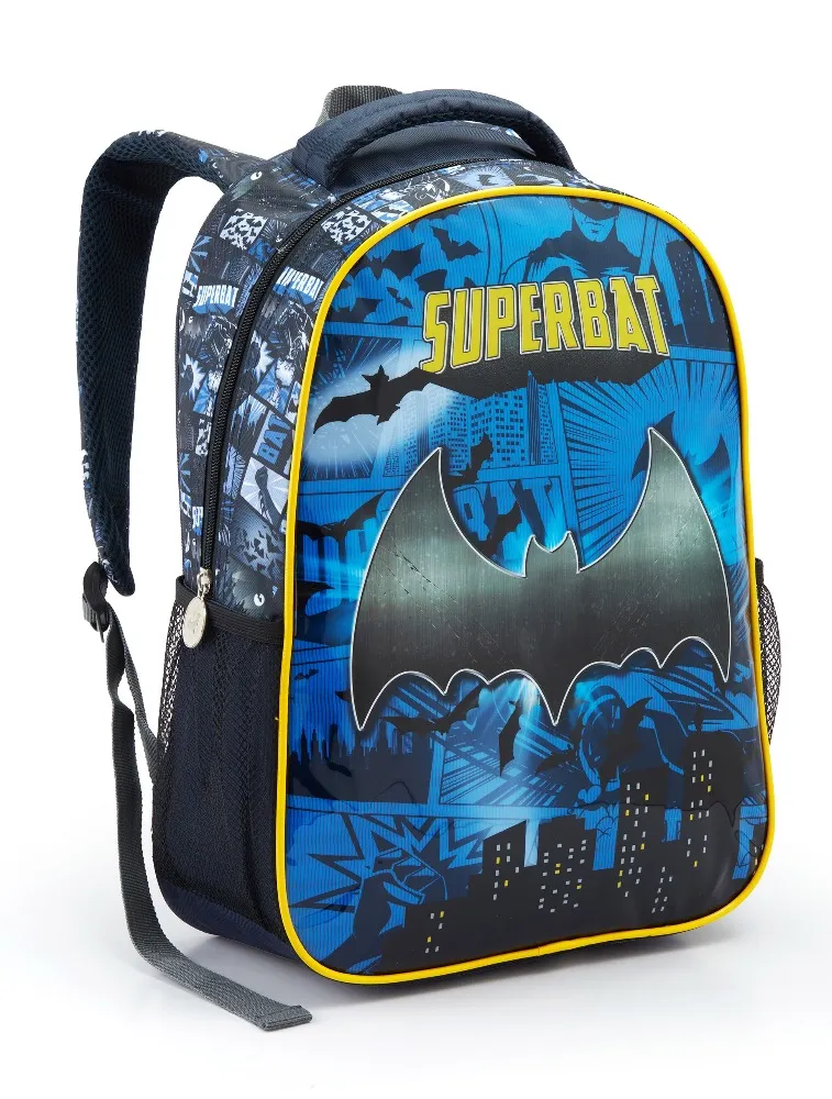 Mochila infantil masculino super bat mi 41411